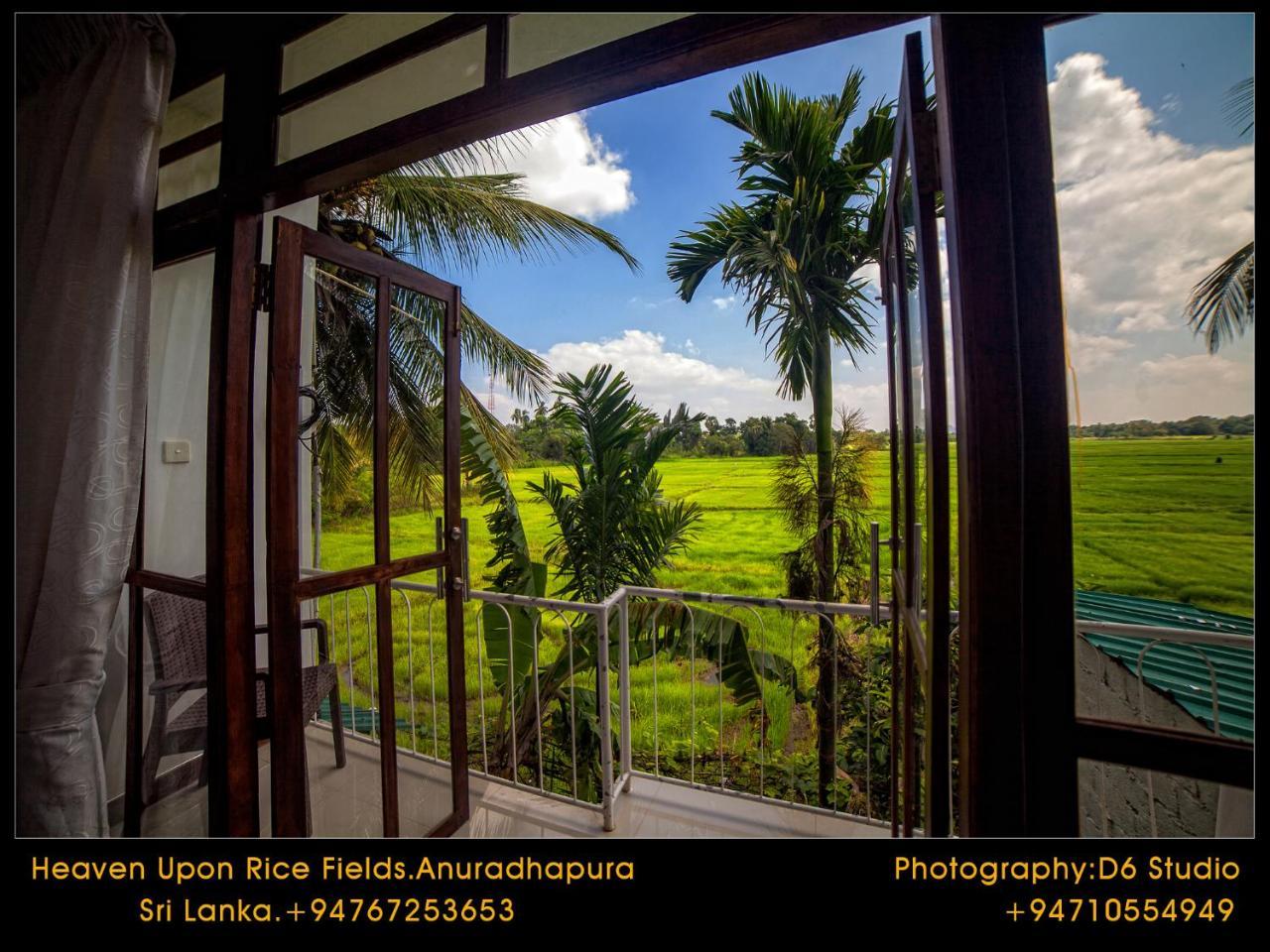 Bed and Breakfast Heaven Upon Rice Fields Anuradhapura Exterior foto