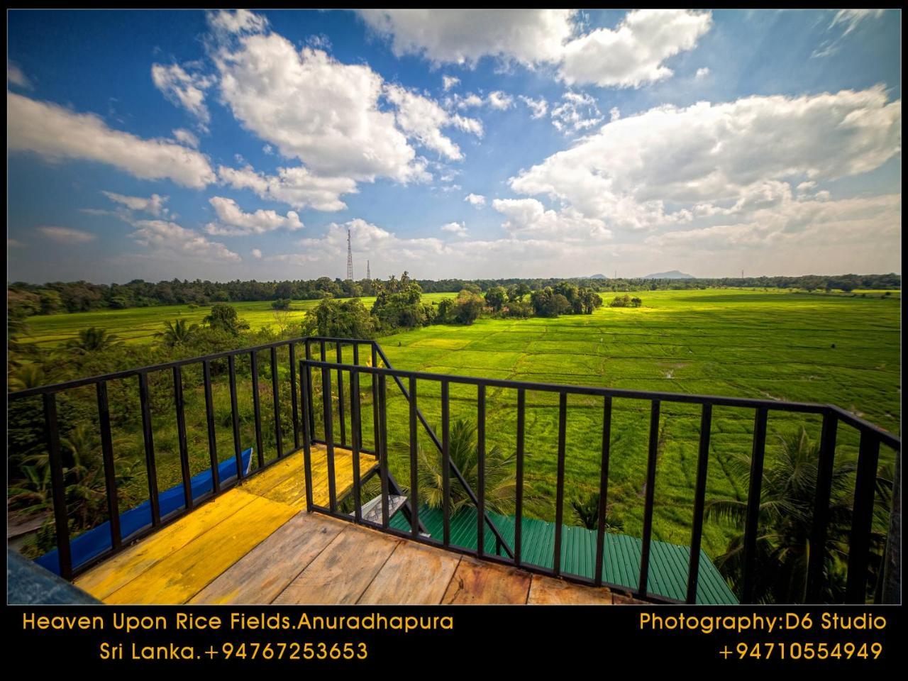 Bed and Breakfast Heaven Upon Rice Fields Anuradhapura Exterior foto